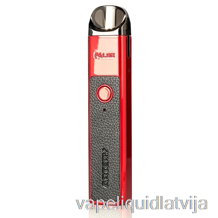 Artery Vapor Pal Se 20w Pod System Red & Black Leather Vape Liquid